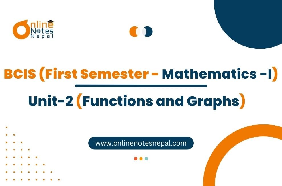 Unit II: Functions and Graphs Photo